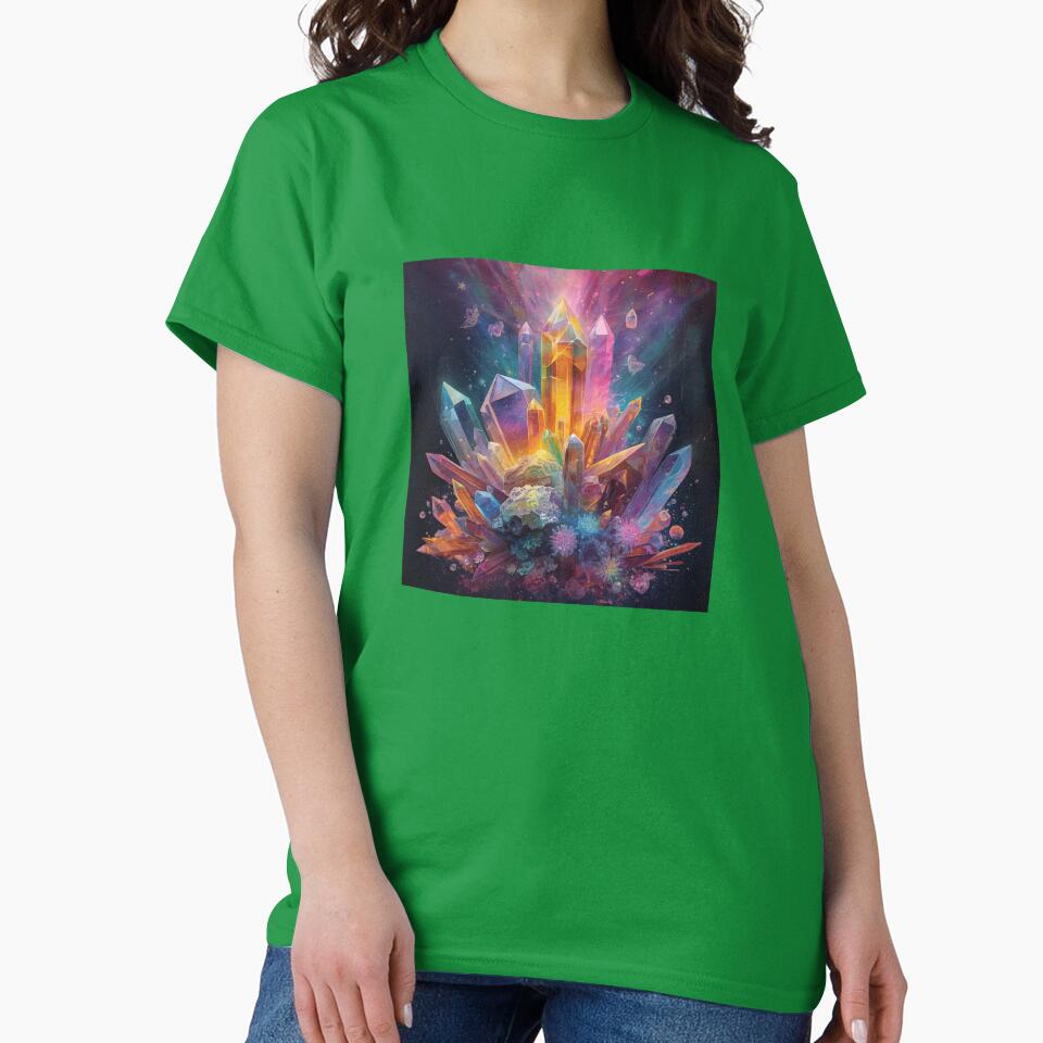 Crystal Energy Rising by Nela Creative Lab T-Shirts, Hoodie, Sweatshirt | BlankRebels.com (Image 2)