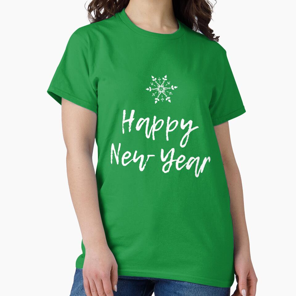 Happy New Year Tree Green by trendingatees T-Shirts, Hoodie, Sweatshirt | BlankRebels.com (Image 2)