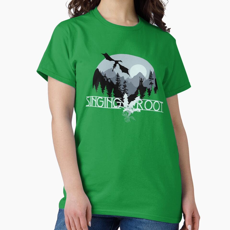 Follow The Singing Nirn Root by atomicgirl T-Shirts, Hoodie, Sweatshirt | BlankRebels.com (Image 2)