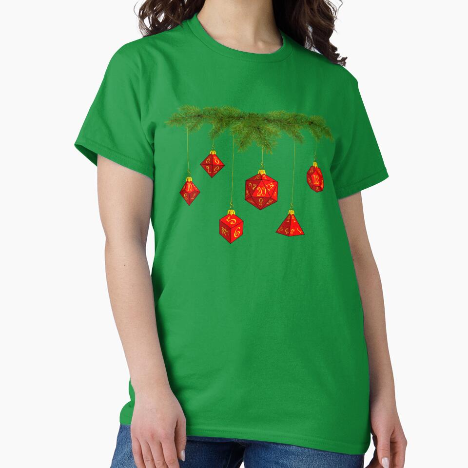 DND Ornament Dice by CrewDutler T-Shirts, Hoodie, Sweatshirt | BlankRebels.com (Image 2)
