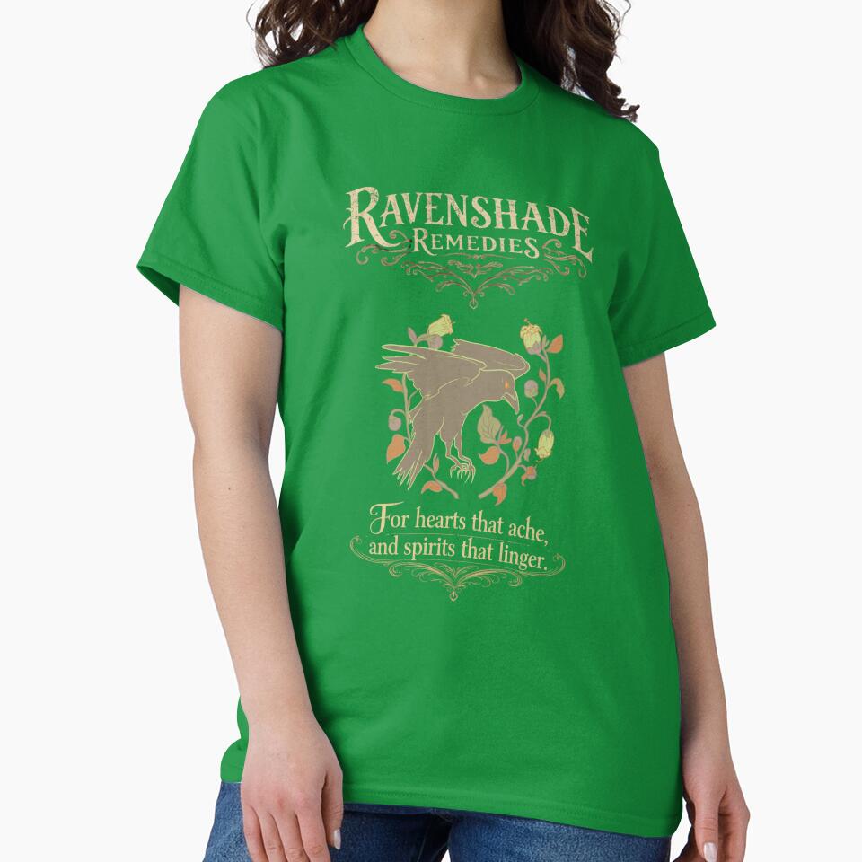 Ravenshade Remedies - The Raven by ArtbyClarkie T-Shirts, Hoodie, Sweatshirt | BlankRebels.com (Image 2)