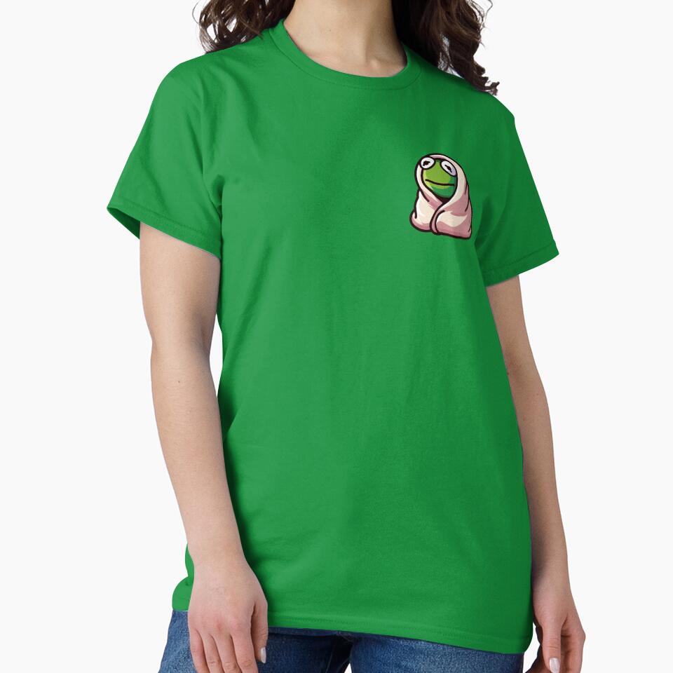 Cozy Kermit by StickerStand01 T-Shirts, Hoodie, Sweatshirt | BlankRebels.com (Image 2)