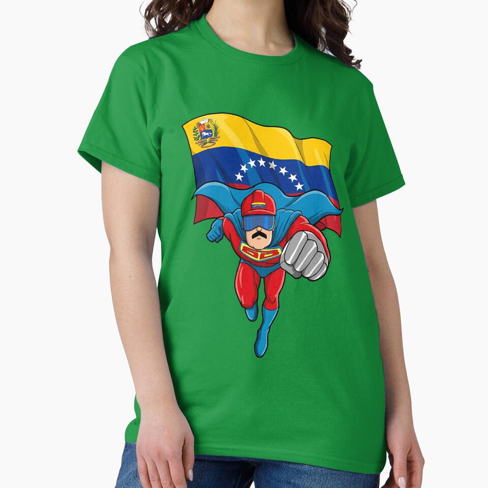 Superbigote Venezuelas Superhero Protector by BlackHat-07 T-Shirts, Hoodie, Sweatshirt | BlankRebels.com (Image 2)