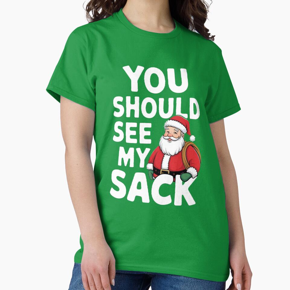 Inappropriate Christmas Claus by CandyVenom T-Shirts, Hoodie, Sweatshirt | BlankRebels.com (Image 2)