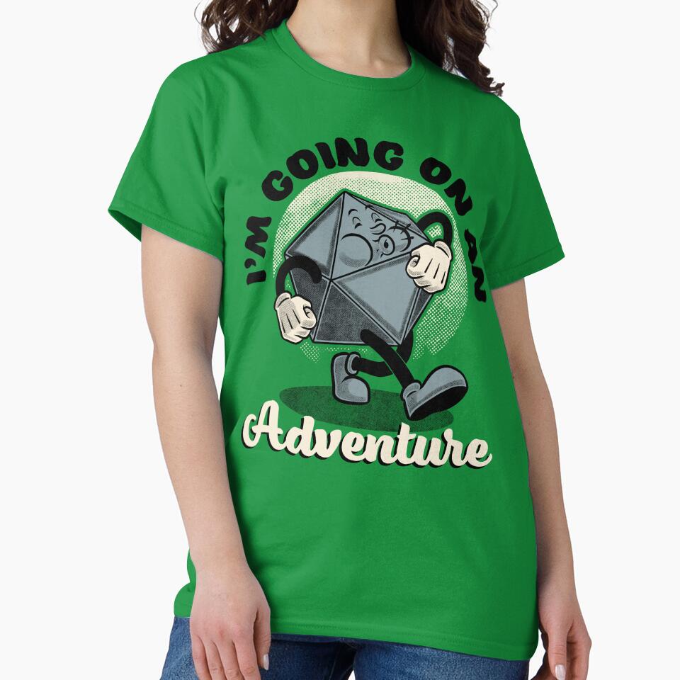 RPG - Im Going on an Adventure by Studio Mootant T-Shirts, Hoodie, Sweatshirt | BlankRebels.com (Image 2)