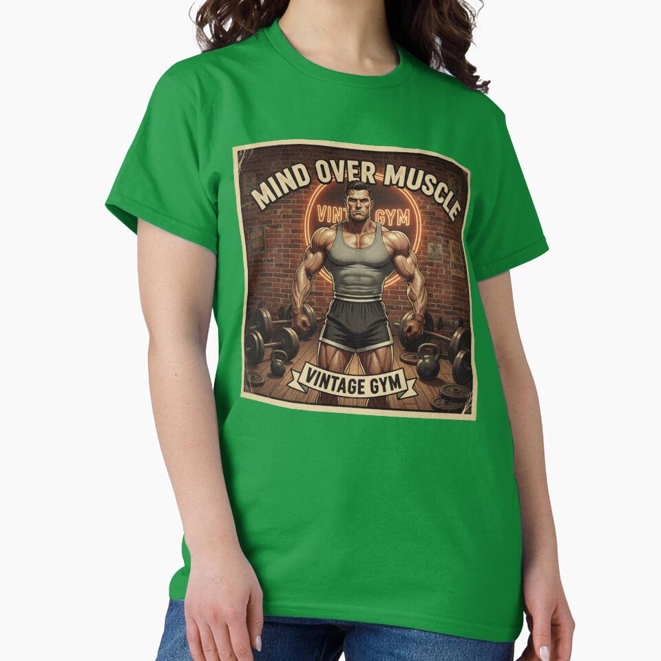 Mind Over Muscle. Vintage Gym. by MaciejErdon