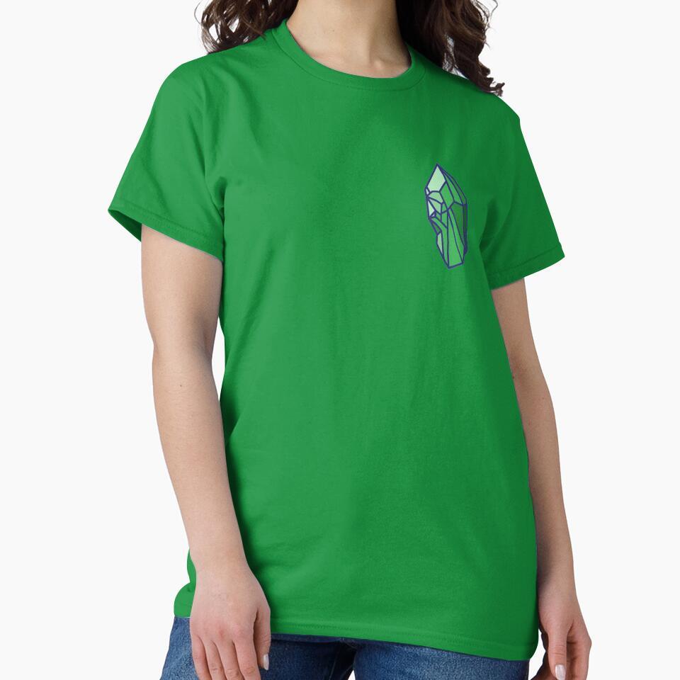 Green Crystal by Leo Carbonneau T-Shirts, Hoodie, Sweatshirt | BlankRebels.com (Image 2)