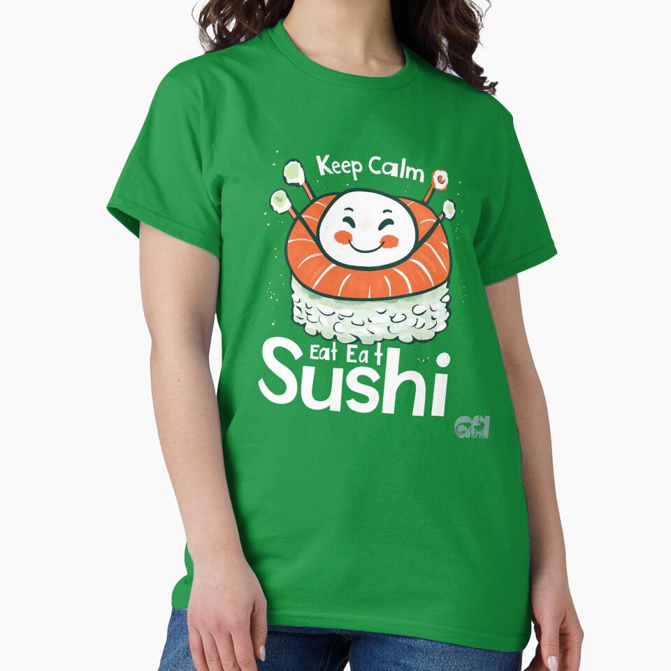 Keep Calm Eat Sushi ,Sushi days by ArchDS T-Shirts, Hoodie, Sweatshirt | BlankRebels.com (Image 2)
