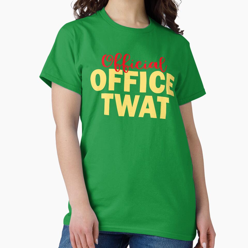 Funny Co worker Office Twat Award by HotHibiscus T-Shirts, Hoodie, Sweatshirt | BlankRebels.com (Image 2)