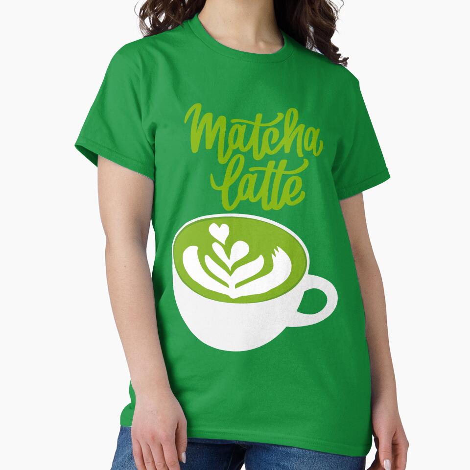 Matcha Latte by RainyReads T-Shirts, Hoodie, Sweatshirt | BlankRebels.com (Image 2)