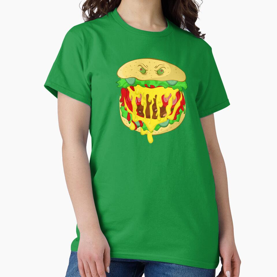Monster Burger by Mariia Berezhna T-Shirts, Hoodie, Sweatshirt | BlankRebels.com (Image 2)