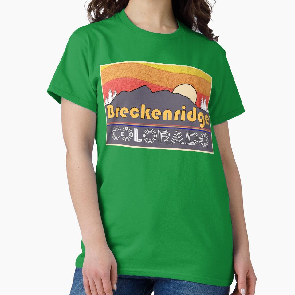 Breckenridge Colorado, Vacation, Ski, Snow Board, Hiking, Sunset, Mountains by BubbaCommerce T-Shirts, Hoodie,... (Image 2)