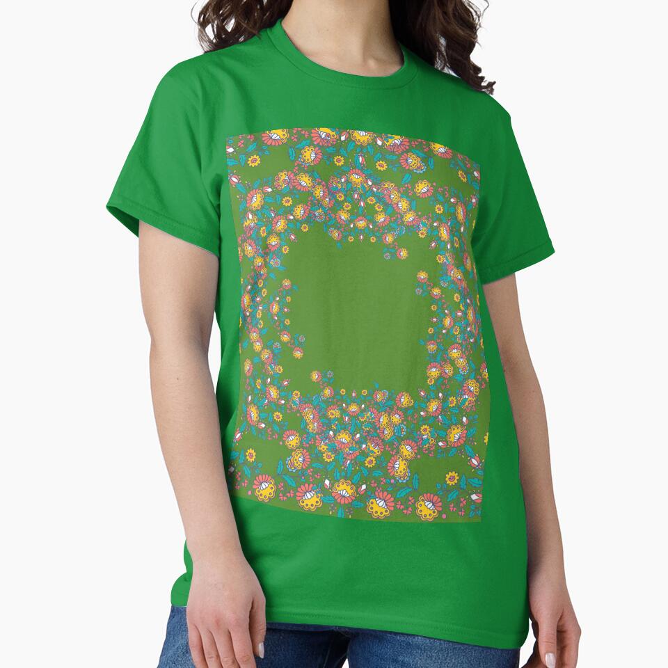 Flower Print by Moni3572 T-Shirts, Hoodie, Sweatshirt | BlankRebels.com (Image 2)