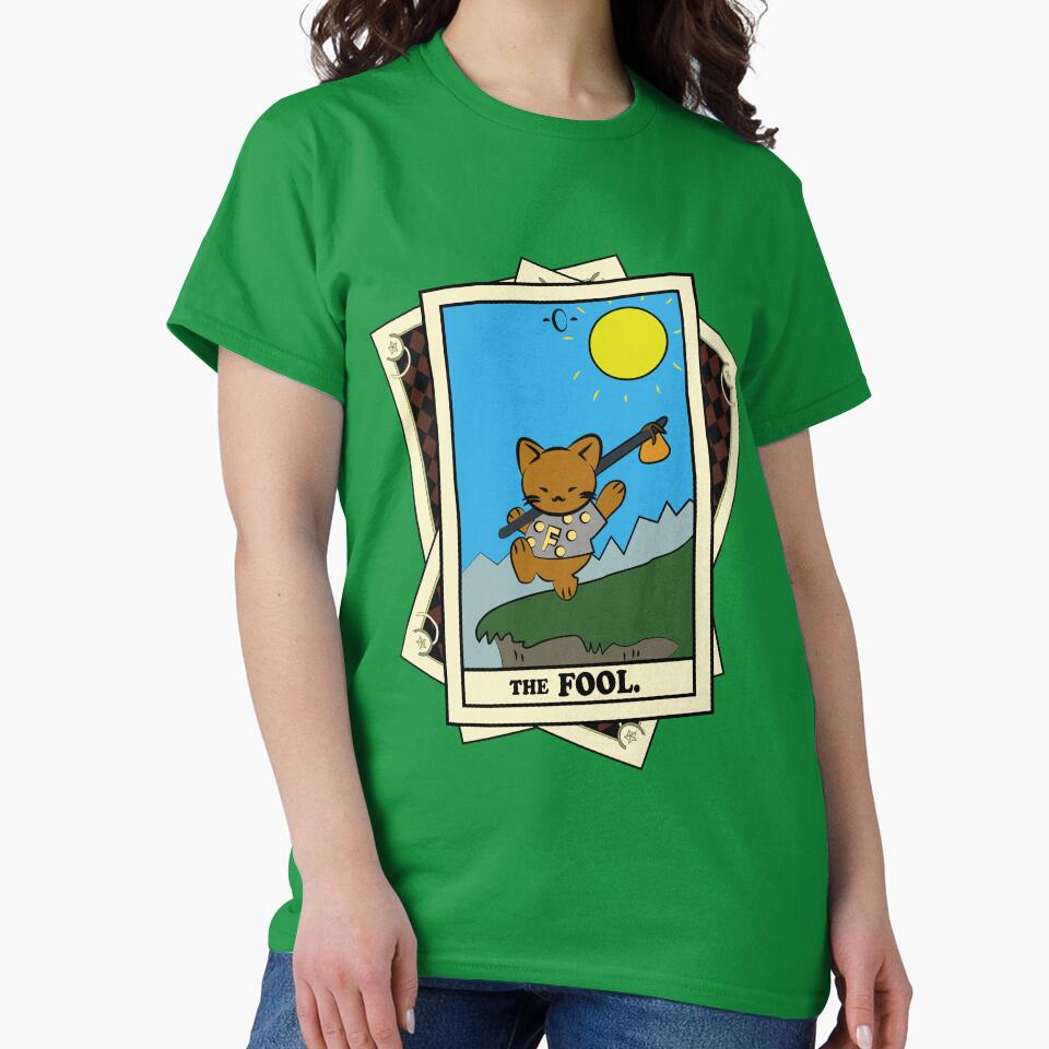 TAROT CARDS DECK | THE FOOL. | FORTUNE CAT by FalconLifeStore T-Shirts, Hoodie, Sweatshirt | BlankRebels.com (Image 2)