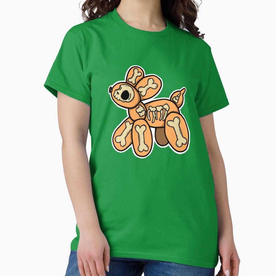 Skelly balloon dog by screaming-wisp T-Shirts, Hoodie, Sweatshirt | BlankRebels.com (Image 2)