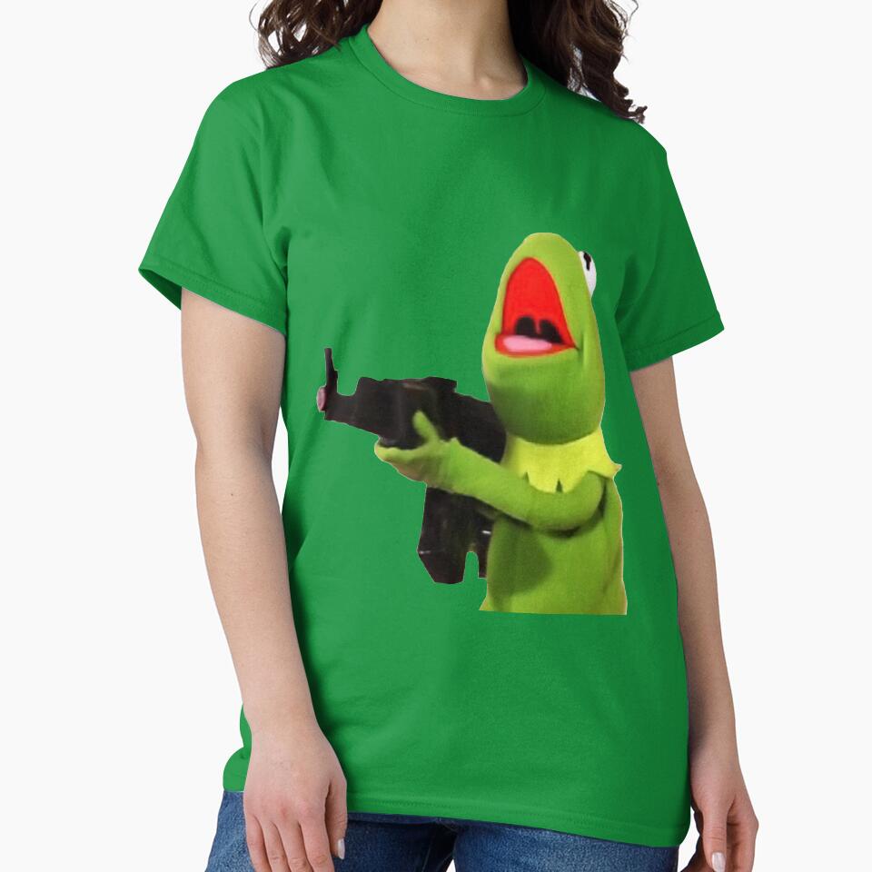 Kermit Frog Gun T-Shirts, Hoodie, Sweatshirt
