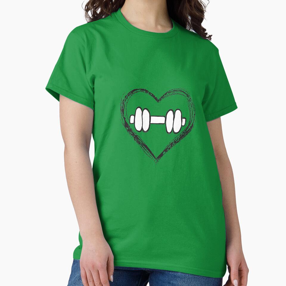 heart of gym by starlooklike T-Shirts, Hoodie, Sweatshirt | BlankRebels.com (Image 2)