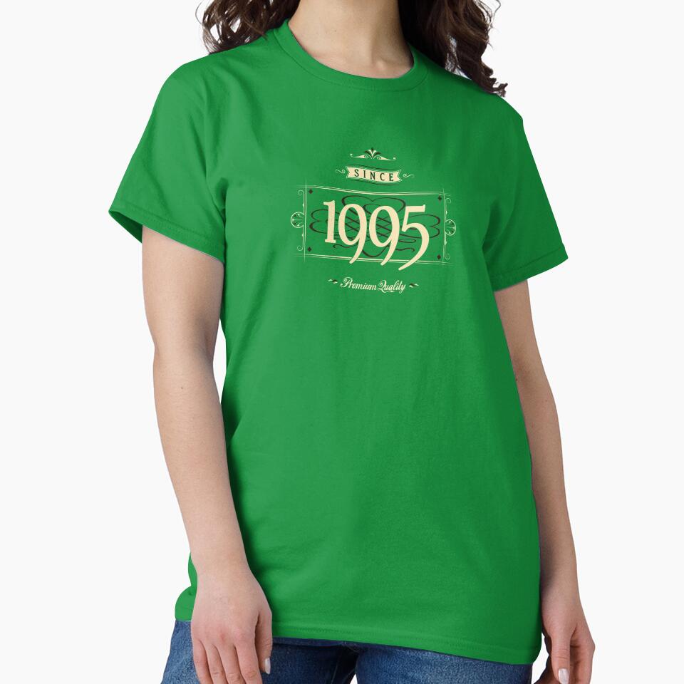 Since 1995 (Cream&Choco) by ipiapacs T-Shirts, Hoodie, Sweatshirt | BlankRebels.com (Image 2)