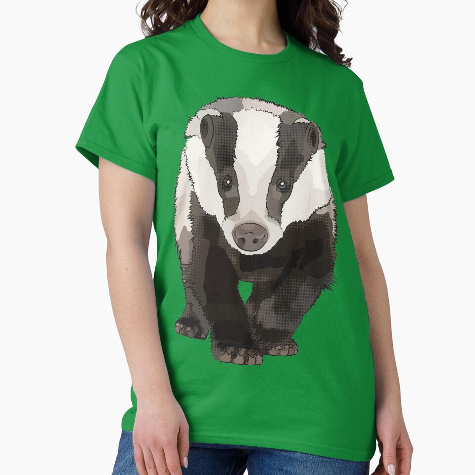 Green Badger by www.BeeFoxTree.com by BeeFoxTree