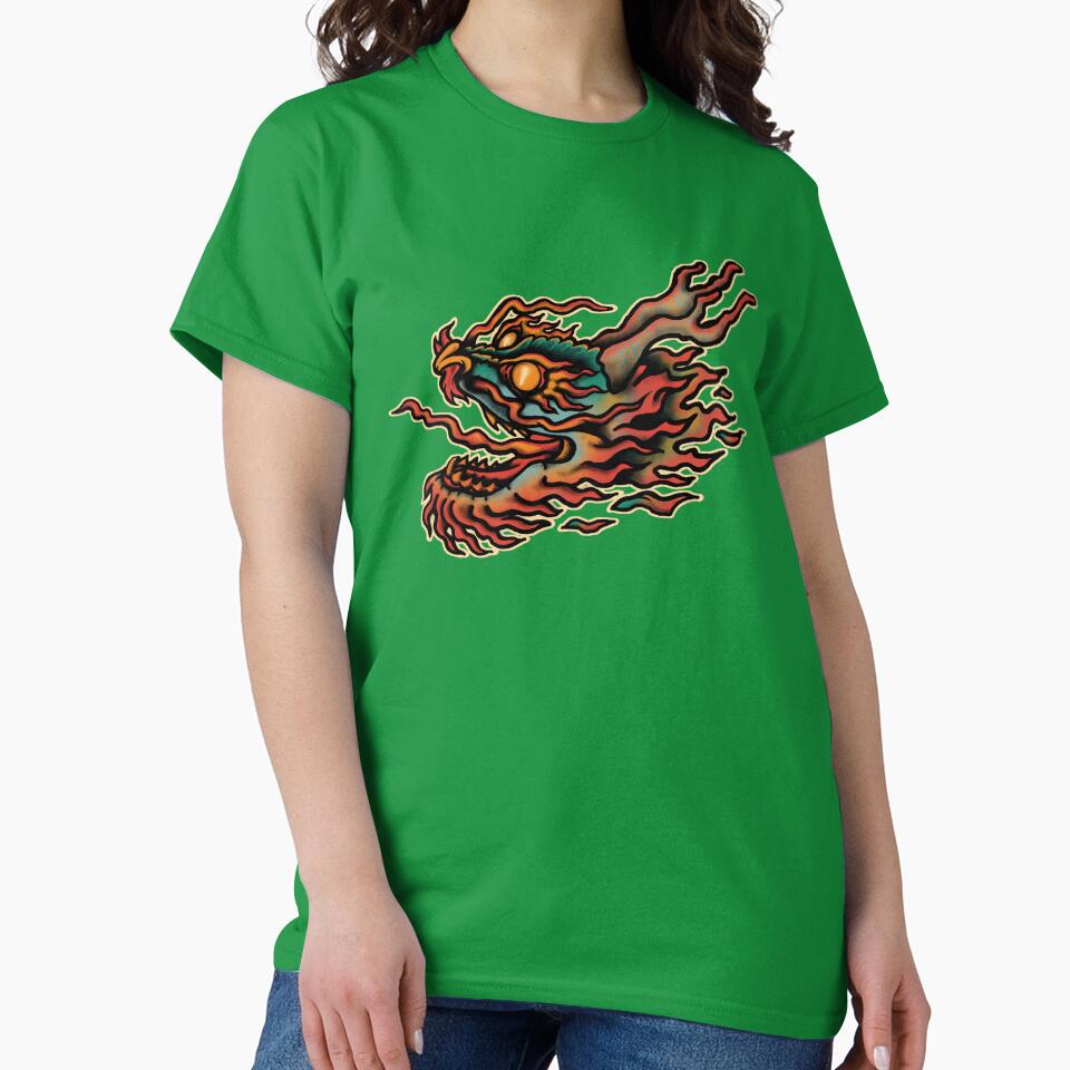 Dragon attack by barmalisiRTB T-Shirts, Hoodie, Sweatshirt | BlankRebels.com (Image 2)