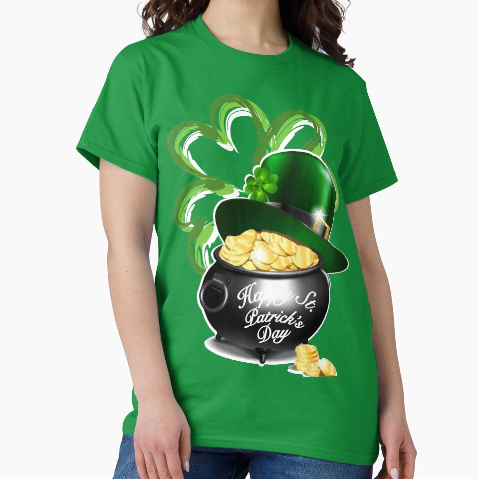 St. Patrick's Day_Happy St. Patrick's Day by redtrend T-Shirts, Hoodie, Sweatshirt | BlankRebels.com (Image 2)