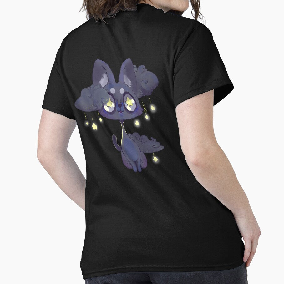 Space Kawaii Black cat by Paintingpixel T-Shirts, Hoodie, Sweatshirt | BlankRebels.com (Image 2)