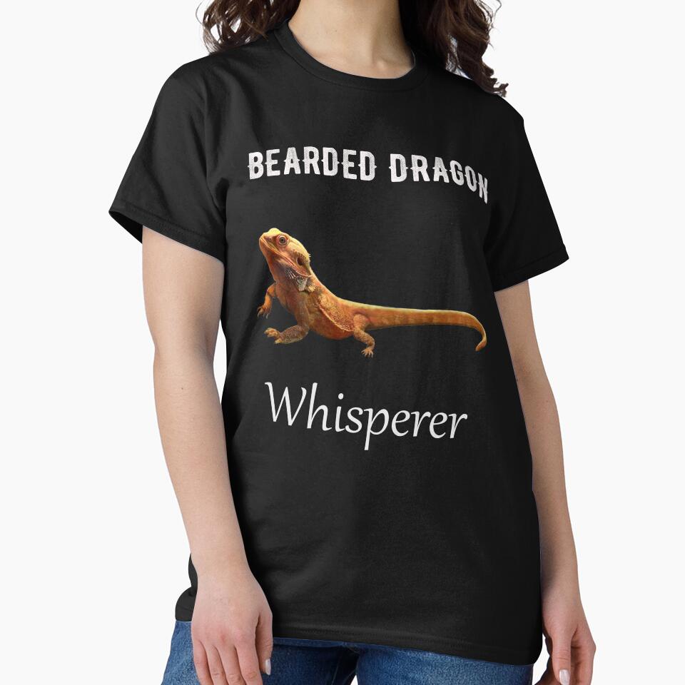 DRAGON WHISPERER - BEARDED DRAGONS by Danicus666 T-Shirts, Hoodie, Sweatshirt | BlankRebels.com (Image 2)