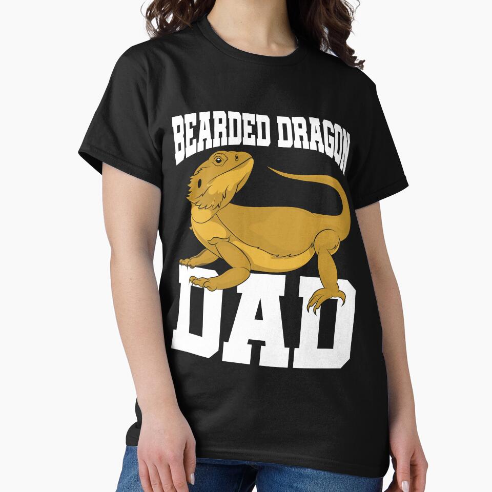 Reptile Dad Fathers Day Reptile Owner Pet Bearded Dragon by bestshirtdesign T-Shirts, Hoodie, Sweatshirt (Image 2)