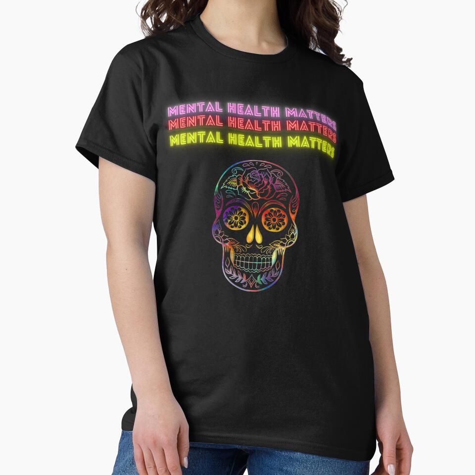 Mental Health Matters Halloween by inmyzone T-Shirts, Hoodie, Sweatshirt | BlankRebels.com (Image 2)