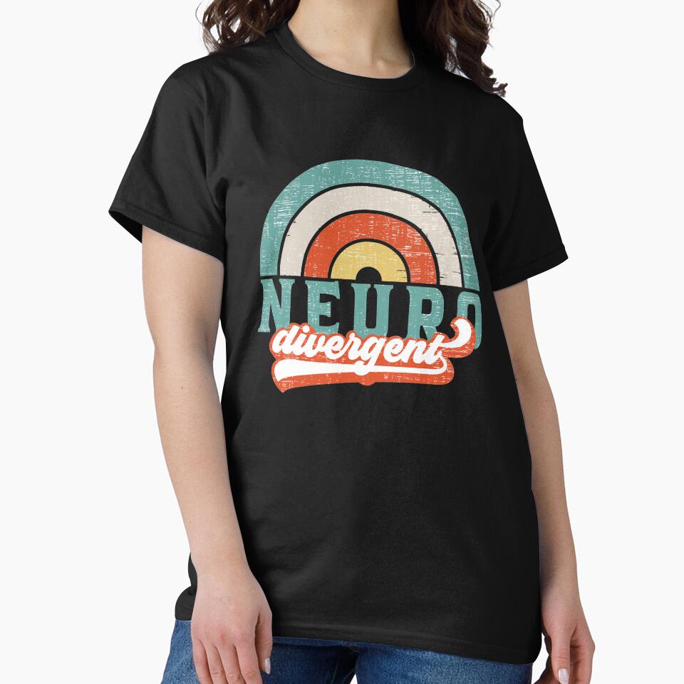 Neurodivergent Celebrate Neurodiversity by 1stAmendMerch T-Shirts, Hoodie, Sweatshirt | BlankRebels.com (Image 2)