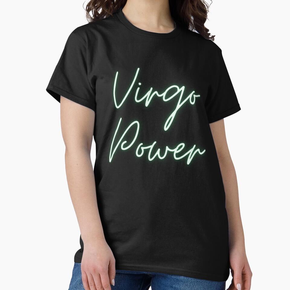 VIRGO POWER t-shirt by Swooncake Press Hoodie, Sweatshirt | BlankRebels.com (Image 2)