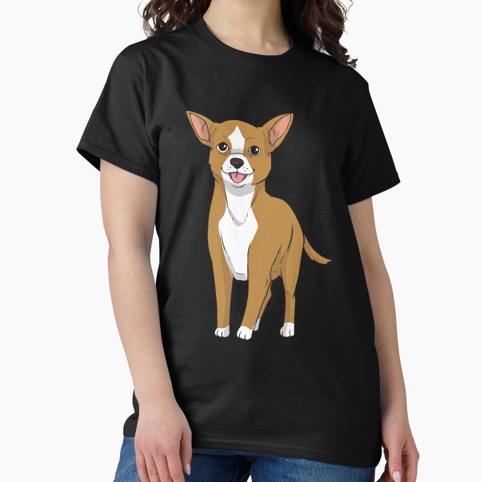 Cute Chihuahua design Dog Mom by Luxara1 T-Shirts, Hoodie, Sweatshirt | BlankRebels.com (Image 2)