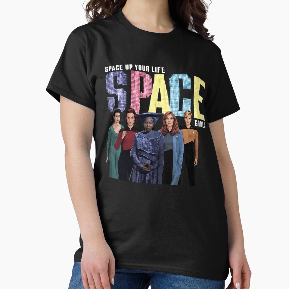 Space Girls Space Up Your Life by Akshay Kshirsagar T-Shirts, Hoodie, Sweatshirt | BlankRebels.com (Image 2)