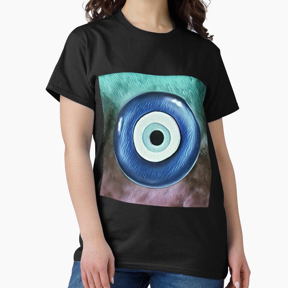 Evil eye protection talisman galaxy by ICRainbowMoons T-Shirts, Hoodie, Sweatshirt | BlankRebels.com (Image 2)