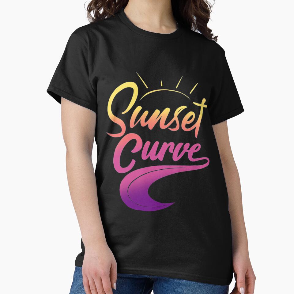 vintage retro sunset curve by RussellRoss T-Shirts, Hoodie, Sweatshirt | BlankRebels.com (Image 2)