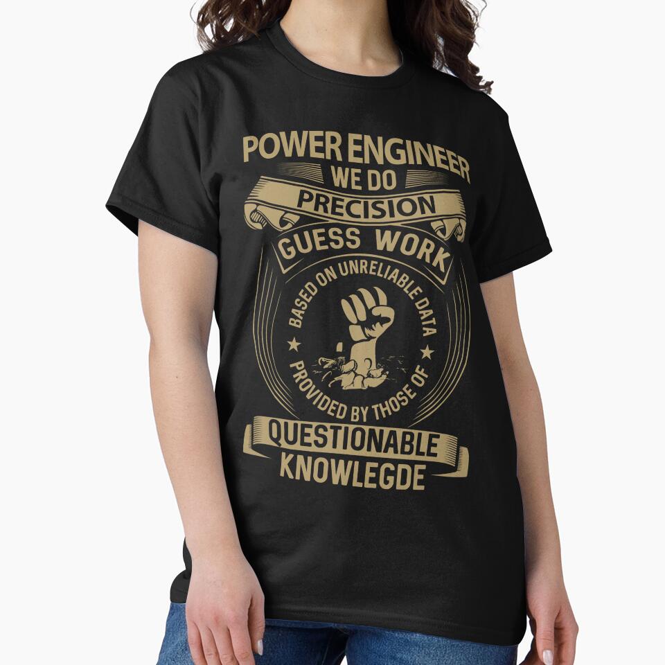 Power Engineer by Streanin T-Shirts, Hoodie, Sweatshirt | BlankRebels.com (Image 2)