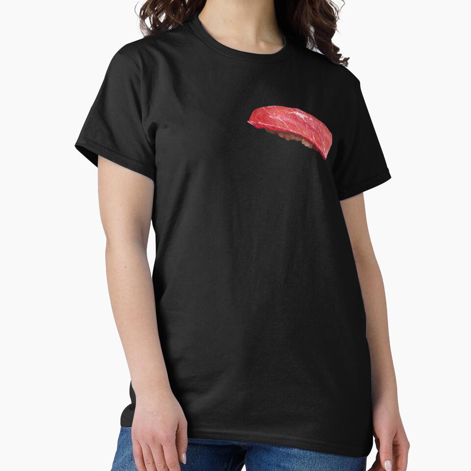 Tuna Sushi - Chutoro Nigiri Ootoro Sashimi by dinatrix T-Shirts, Hoodie, Sweatshirt | BlankRebels.com (Image 2)