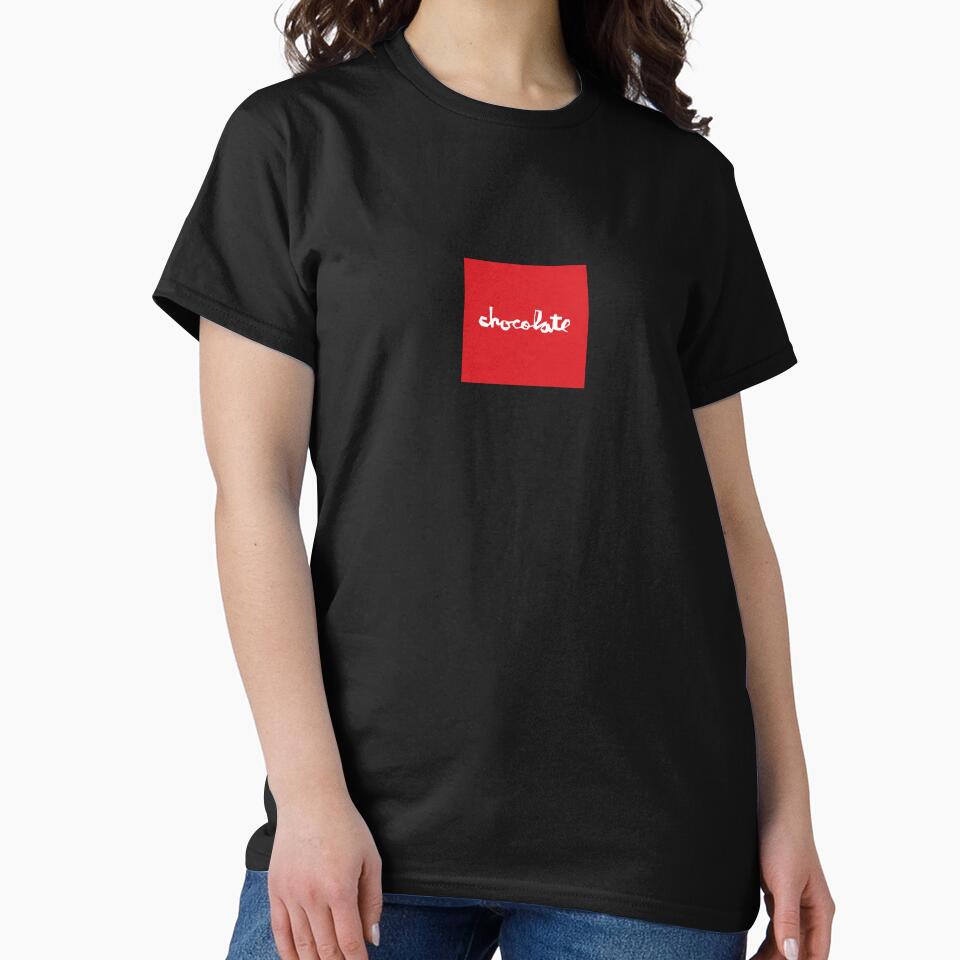 chocolate skateboarding Red square center by RakkaArts T-Shirts, Hoodie, Sweatshirt | BlankRebels.com (Image 2)