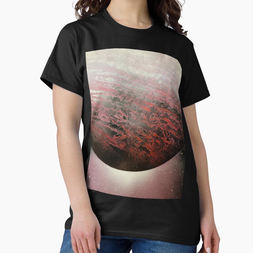 Spray paint art red planet by WoodRocksArt T-Shirts, Hoodie, Sweatshirt | BlankRebels.com (Image 2)