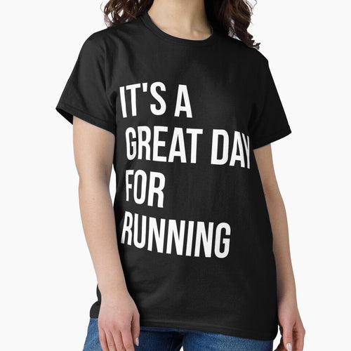 It's a Great Day for Running for Wome| Perfect Gift by sherricam T-Shirts, Hoodie, Sweatshirt | BlankRebels.com (Image 2)