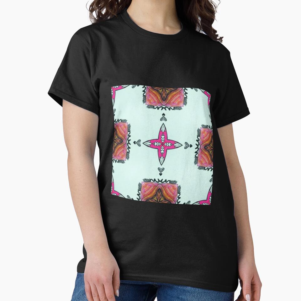 Geometric Watercolor and Ink by debutpagesart T-Shirts, Hoodie, Sweatshirt | BlankRebels.com (Image 2)