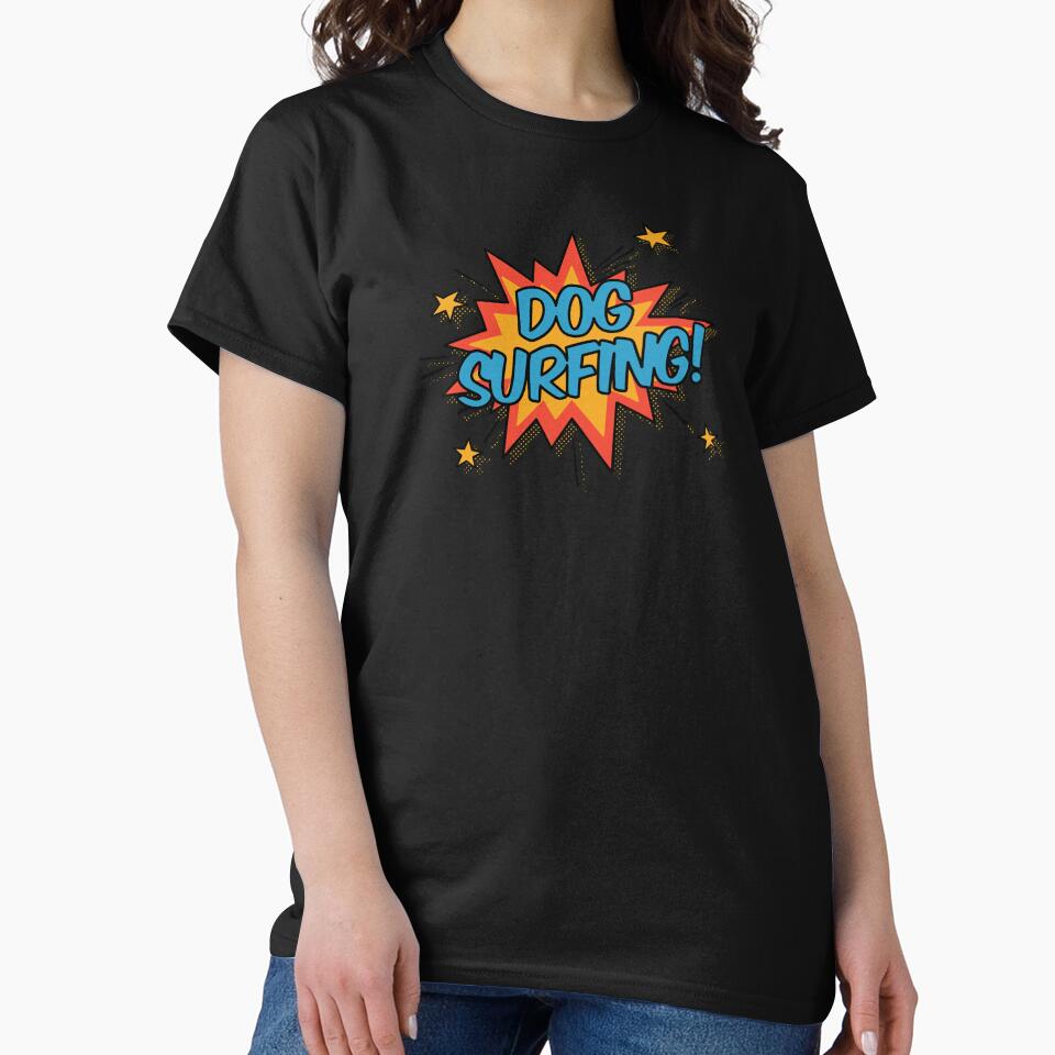 Dog Surfing! by orlumbuspirate T-Shirts, Hoodie, Sweatshirt | BlankRebels.com (Image 2)