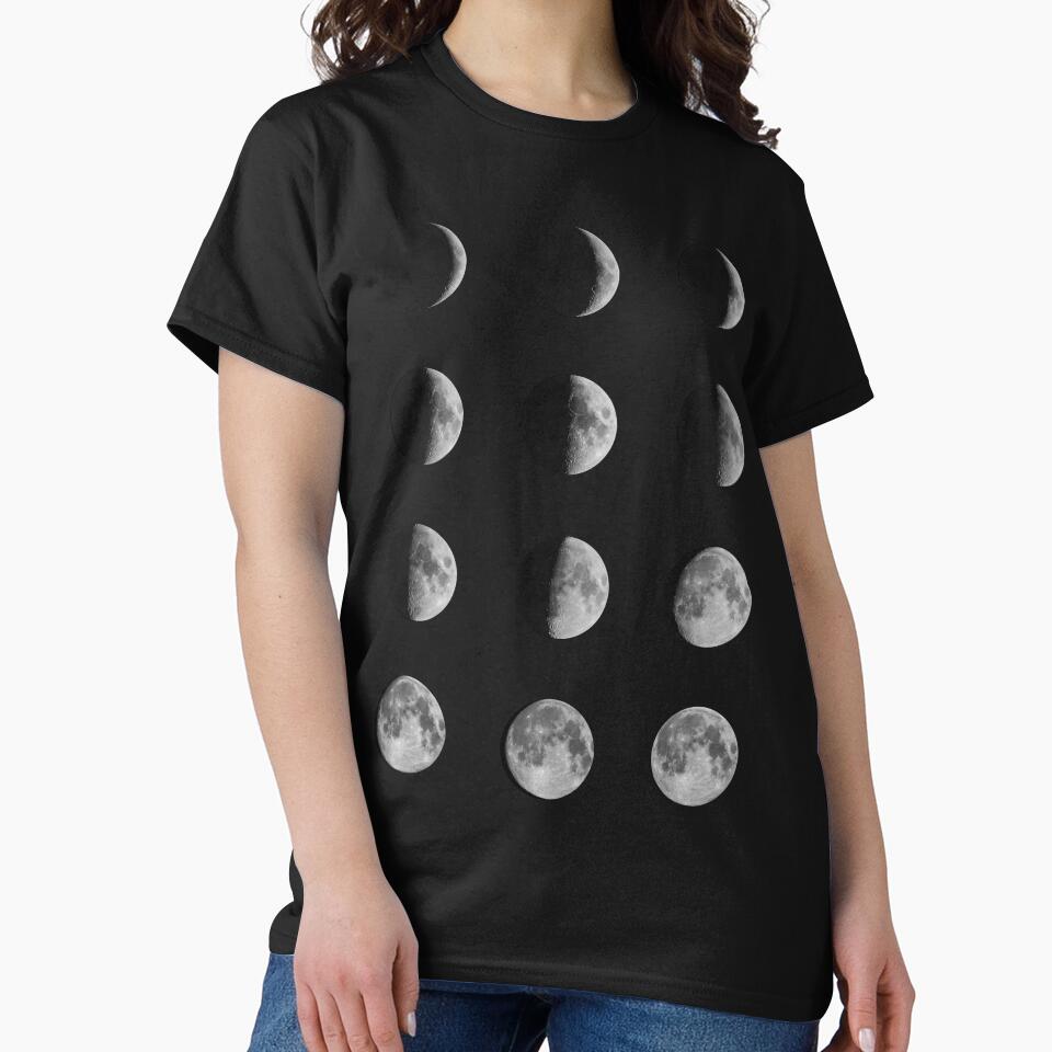 Moon Phases by AllTheFaeThings T-Shirts, Hoodie, Sweatshirt | BlankRebels.com (Image 2)
