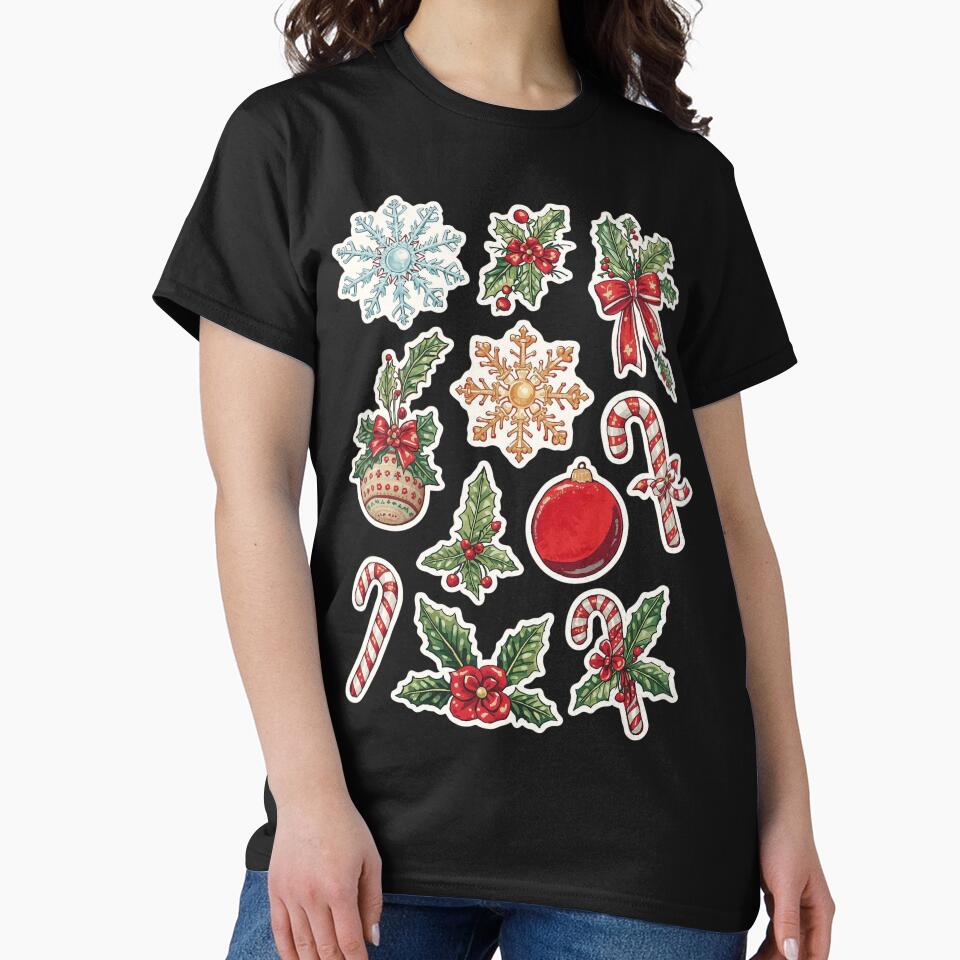 Christmas decorations, stickers, T-shirts by echotek Hoodie, Sweatshirt | BlankRebels.com (Image 2)