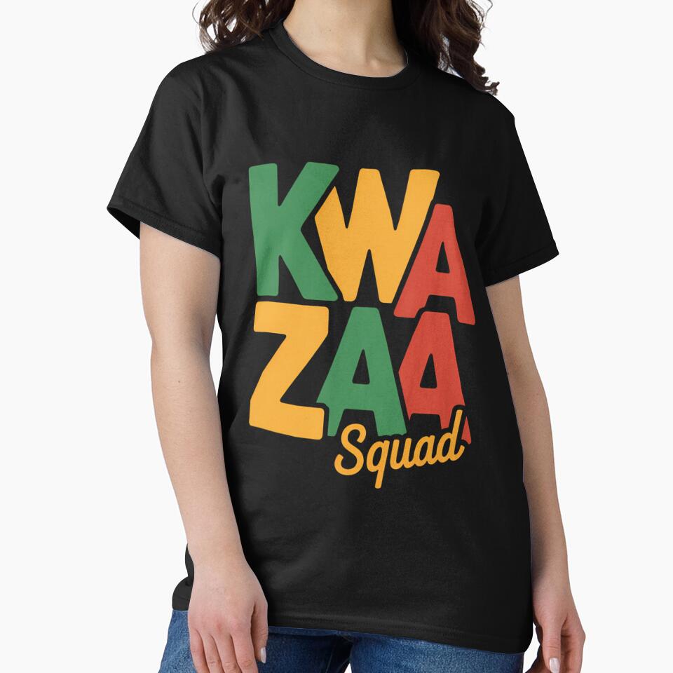 Kwanzaa Squad Celebration Kwanzaa Family Matching by EllenJast T-Shirts, Hoodie, Sweatshirt | BlankRebels.com (Image 2)
