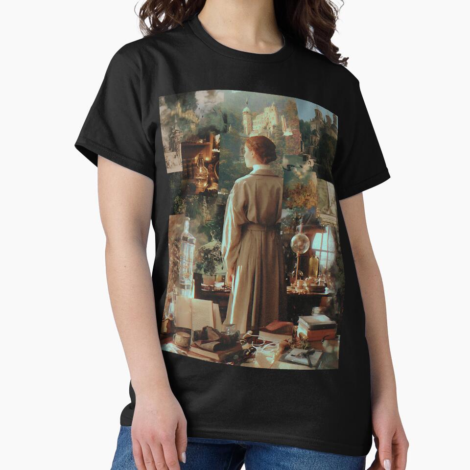 Scholarly Light Academia Collage by bapupa T-Shirts, Hoodie, Sweatshirt | BlankRebels.com (Image 2)