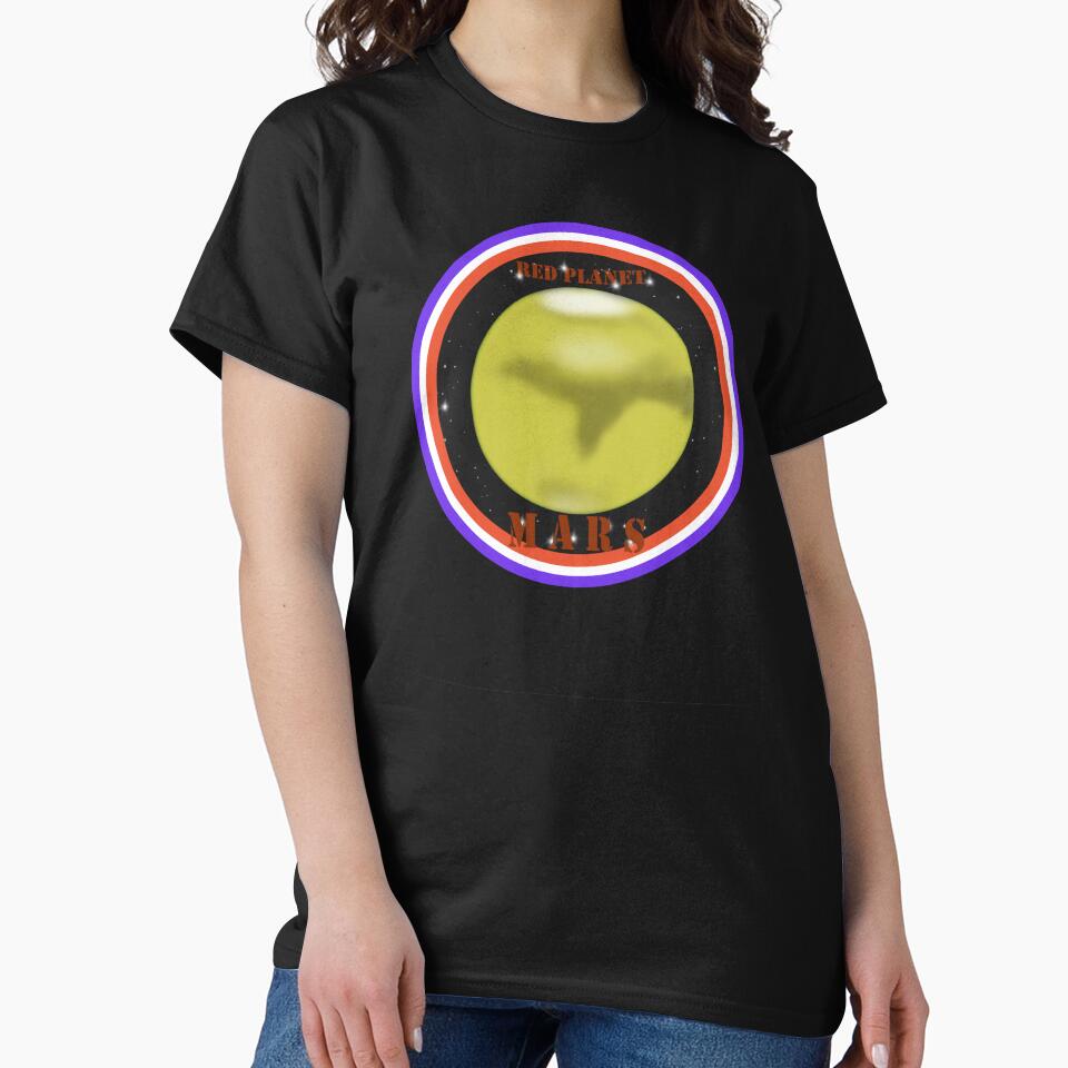 The Red Planet, Mars. by Geomoon T-Shirts, Hoodie, Sweatshirt | BlankRebels.com (Image 2)