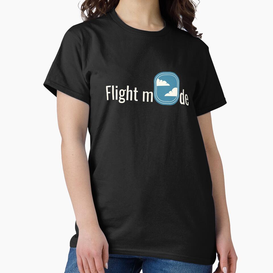 Flight mode - Funny introvert quote by UnionLable T-Shirts, Hoodie, Sweatshirt | BlankRebels.com (Image 2)