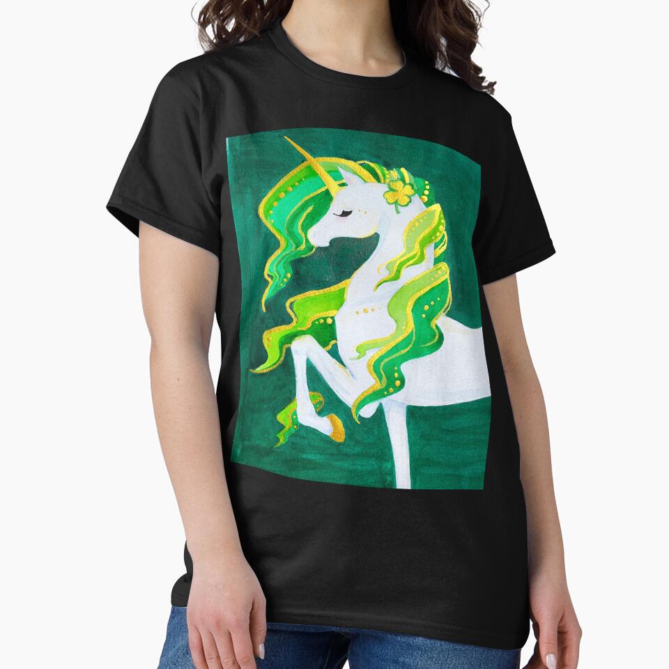 St. Patrick’s Day Unicorn by Lady-Lilac T-Shirts, Hoodie, Sweatshirt | BlankRebels.com (Image 2)