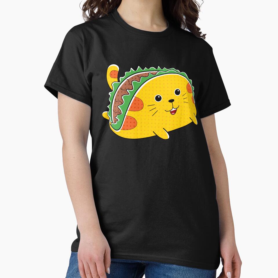 Yummy Kawaii Cat Taco by PosterpartyCo
